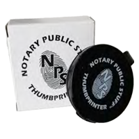 This inkless fingerprint pad is specially formulated to not leave ink residue on skin or clothes. Makes 1,500 imprints. Ships quick!