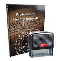 Top quality Texas notary renewal kit, meets all state requirements and is available on 5 mount choices with record book. Ships quick!