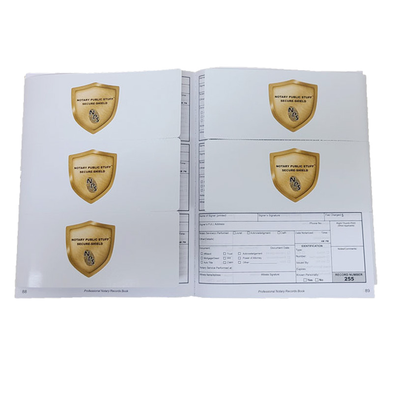 These Secure Shield - Privacy Protectors come in a 2 pack and great for full privacy of notary documents. Ships quick!