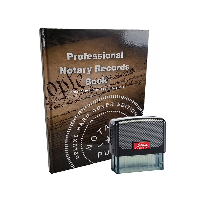 Top quality Texas notary renewal kit, meets all state requirements and is available on 5 mount choices with record book. Ships quick!